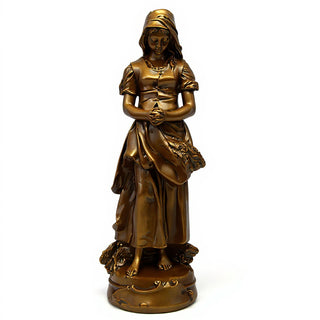 Saint Joan of Arc Statue - 28-inch — Bronze finish