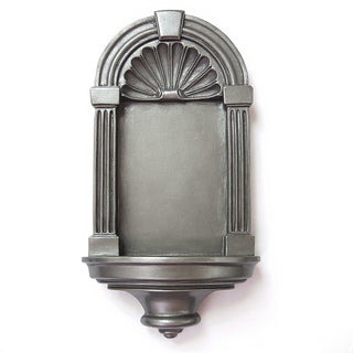 Classical Niche Wall Niche - 22-inch — Aged Silver finish