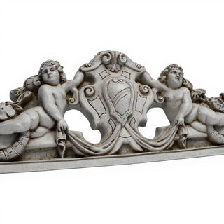 Devonshire Wall Pediment — Antique Stone finish