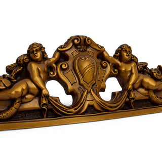 Devonshire Wall Pediment — Bronze finish