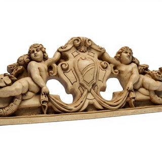 Devonshire Wall Pediment — Gothic Stone finish