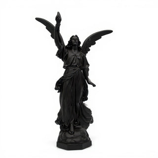Angel of Light, Right Statue - 120-inch — Flat Black finish