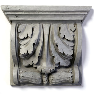 Scroll Hennsley Bracket — Old Stone finish
