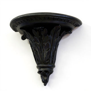 Slender Leaf Bracket Wall Bracket — Flat Black finish
