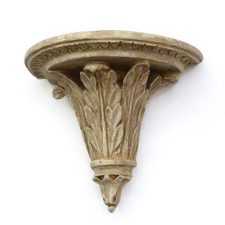 Slender Leaf Bracket Wall Bracket — Gothic Stone finish