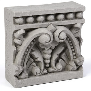 Detroit Tile Wall Plaque - 10-inch — Limestone finish