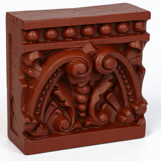 Detroit Tile Wall Plaque - 10-inch — Rust finish
