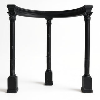 Gazebo Temple III Garden Structure — Dusted Black finish