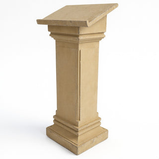 Podium with Full Front - 49-inch — Dusted Sand finish