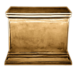 Rect. Panel Ped. 43X21X30(Hf) Statue - 30-inch