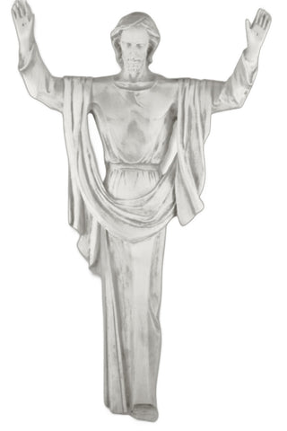 Rising Christ Wall Hanging 67" Statue - 67-inch