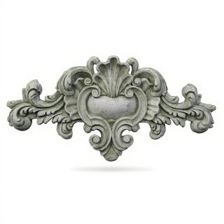 Architectural Over-Door Detail Wall Plaque — Mossy Green finish