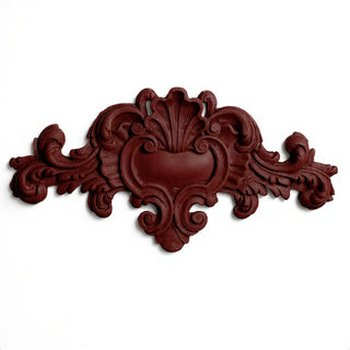 Architectural Over-Door Detail Wall Plaque — Rust finish