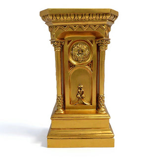 Columned Church Pedestal - 47-inch — Deep Gold finish
