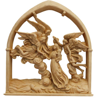 Angels of the Sea Mirror - 10-inch — Dusted Sand finish