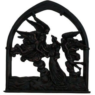 Angels of the Sea Mirror - 10-inch — Iron finish