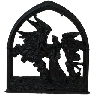 Angels of the Sea Mirror - 10-inch — Iron finish