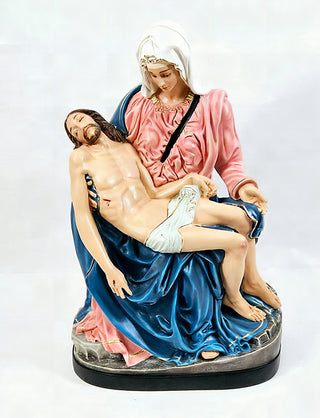 Pieta-41 Statue - 41-inch - Realistic Color - Hand-Painted