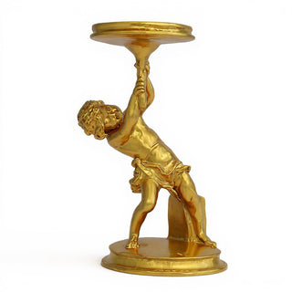 Captive Angel Statue - 13-inch — Deep Gold finish