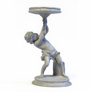 Captive Angel Statue - 13-inch — Limestone finish