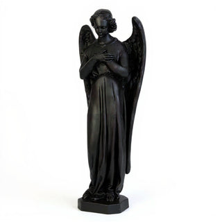 Angel with Crossed Arms - 25-inch — Dusted Black finish