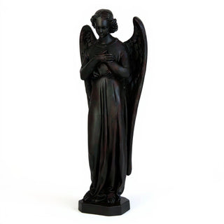 Angel with Crossed Arms - 25-inch — Iron finish