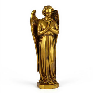 Cari Praying Angel Statue - 25-inch — Antique Gold finish