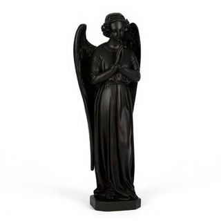 Cari Praying Angel Statue - 25-inch — Iron finish