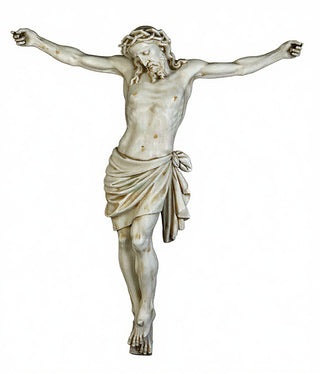 Corpus of Christ - 46-inch — Antique White finish