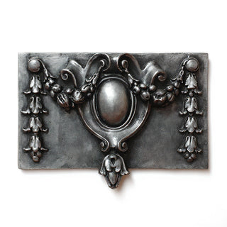 Hilton Remnant Wall Piece — Aged Silver finish