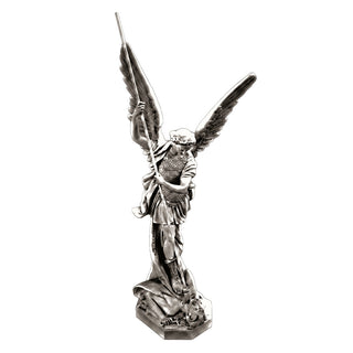 Saint Michael Slaying Satan Statue - 58-inch