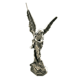 Saint Michael Slaying Satan Statue - 58-inch