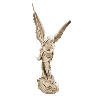 Saint Michael Slaying Satan Statue - 58-inch