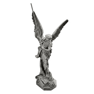 Saint Michael Slaying Satan Statue - 58-inch