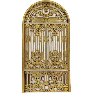 Ornate Grating - 86.5-inch — Antique Gold finish