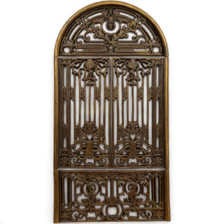 Ornate Grating - 86.5-inch — Bronze finish