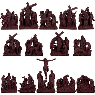 Stations of the Cross - 14-inch — Rust finish