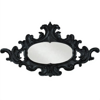 Oval Scroll Frame — Iron finish