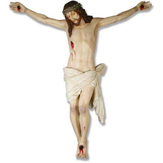 Corpus Of Christ Statue - 60-inch - Realistic Color - Hand-Painted