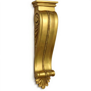 Mansion Corbel - 40-inch — Antique Gold finish