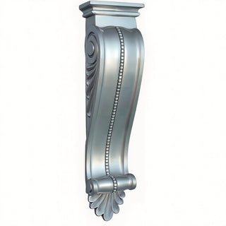 Mansion Corbel - 40-inch — Silver finish