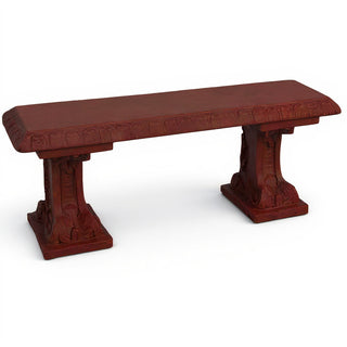 Antica Bench — Rust finish