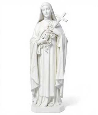 Saint Therese with Roses 60-inch Statue - 60-inch