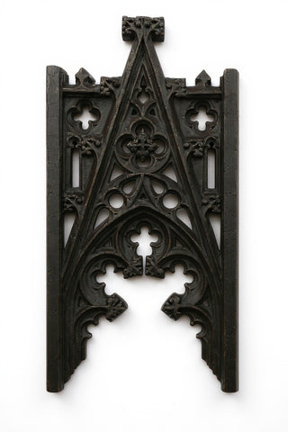 A-Frame Tracery Wall Panel - 46-inch — Iron finish