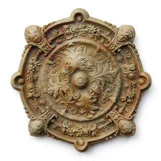 Intorno Medallion Wall Plaque - 35-inch — Gothic Stone finish