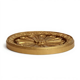 Abbott Medallion - 15-inch — Antique Gold finish