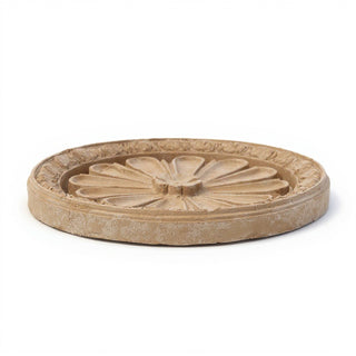 Abbott Medallion - 15-inch — Dusted Sand finish