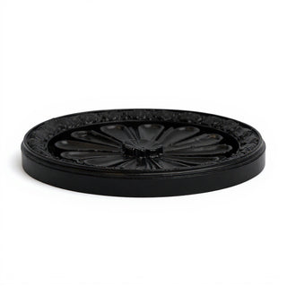 Abbott Medallion - 15-inch — Flat Black finish