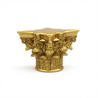 Corinthian Capital — Antique Gold finish