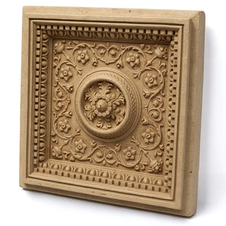 Coffered Ceiling Tile Wall Panel - 24-inch — Gothic Stone finish
